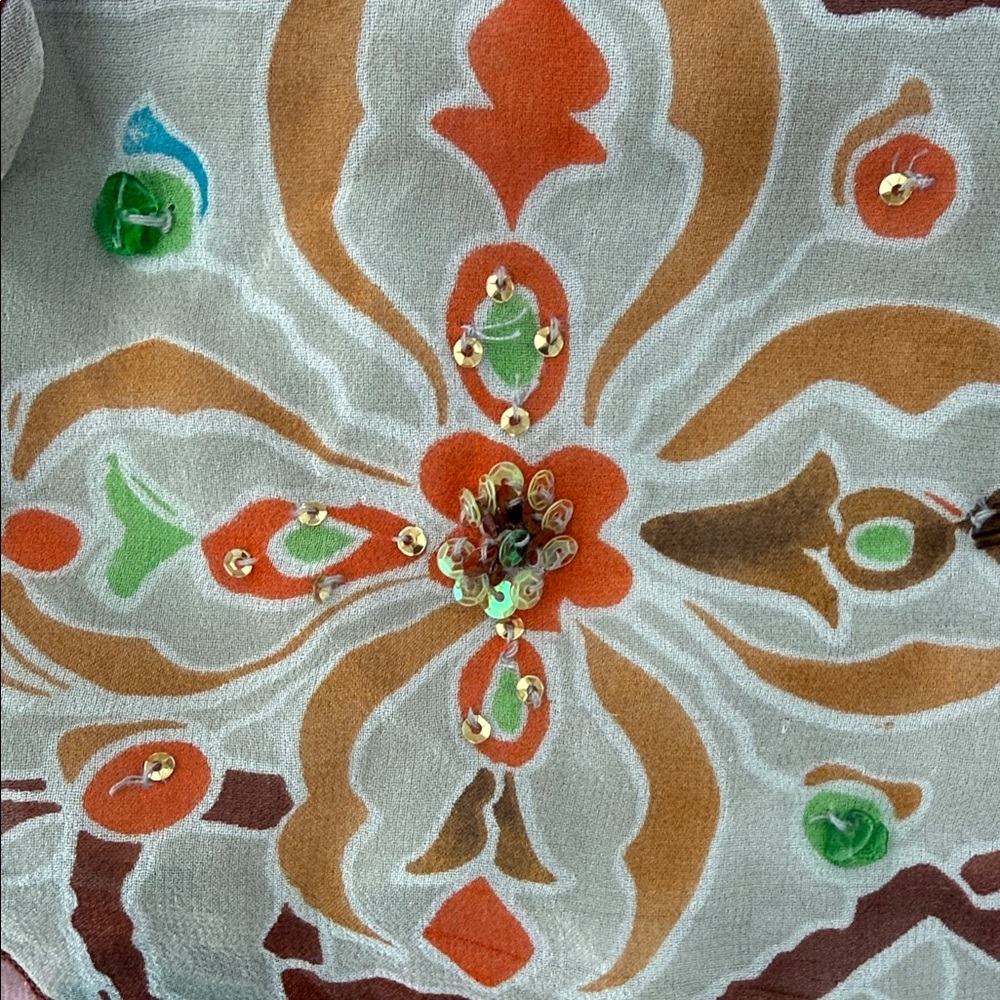 Diane Von Furstenberg Multicolor Silk Blouse - Picture 5 of 6